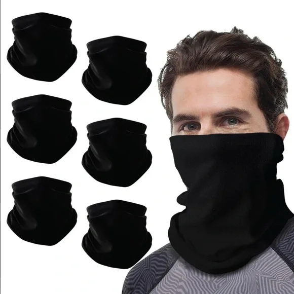 [🟡 Bundle 10 items for $25] Men's Black Face Warmer 2