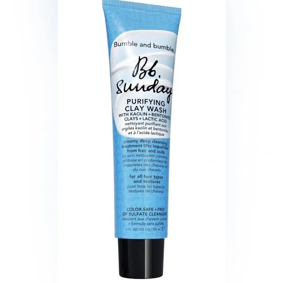 NWOT Bumble and bumble. Sunday Purifying Clay Wash | Detox Shampoo , 5 Fl Oz