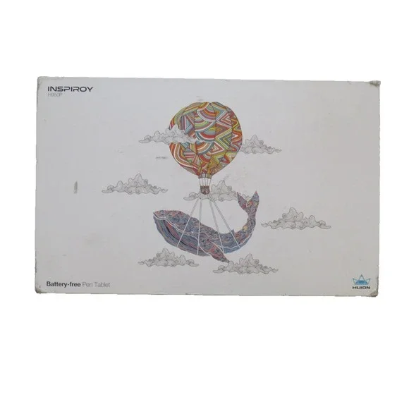 Huion Inspiroy H950p Graphics Drawing Tablet with Pen -‎ Black New Open Box