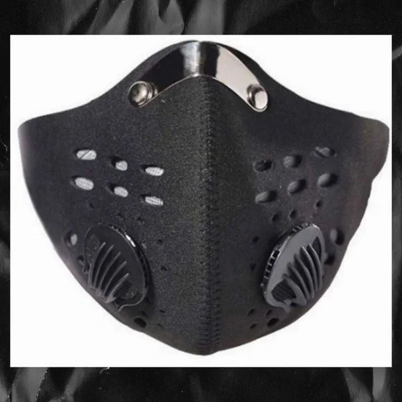 NEW/BLACK Neoprene Sports Face Mask with Premium Filter