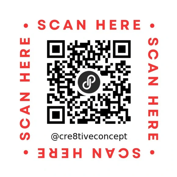 SO-🎱- 10 pcs Custom QR Code Stickers