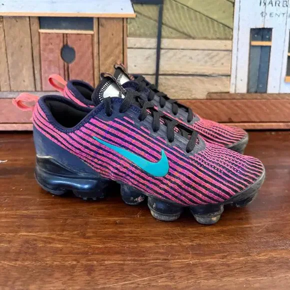 Nike Air VaporMax Flyknit 3 Vivid Purple‎ (GS) Shoes 4Y