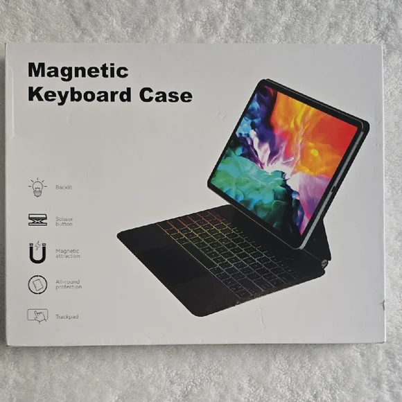 Magnetic Keyboard Case - 12.9