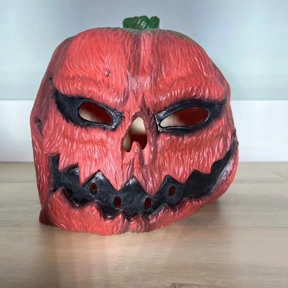 Jack-O'-Lantern Horror Scary Pumpkin Mask For Halloween Cosplay Party Costume