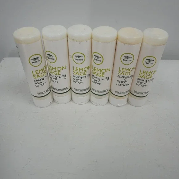 Paul Mitchell Tea Tree Lemon Sage Body Lotion Lot 6 Travel Size