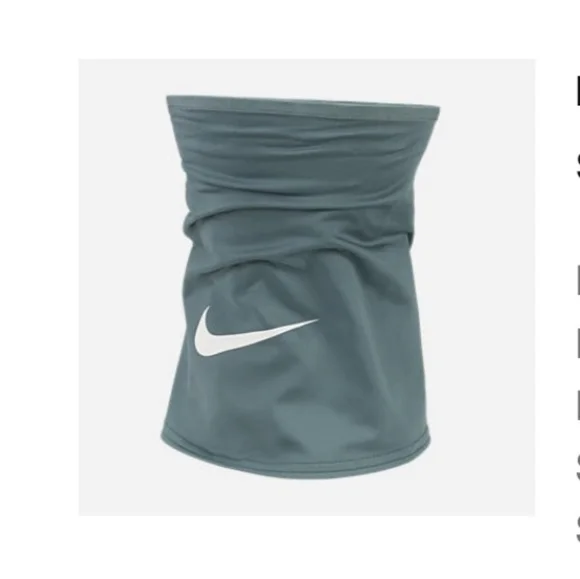 Nike Dri-FIT Winter Warrior Neckwarmer Green Football Soccer Scarf Mask
