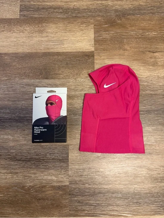 Nike Pink Pro Hyperwarm Hood