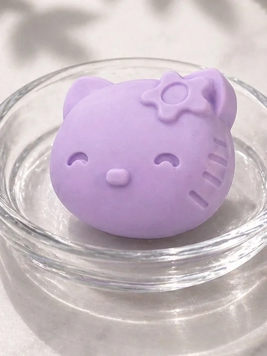 Strawberry Vanilla Soap with goat milk & coconut oil 3x2 inches 5oz