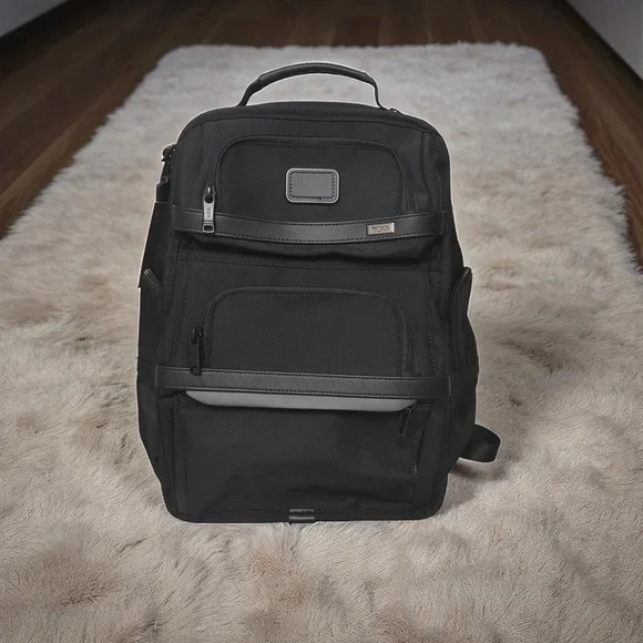 Tumi Men's Backpack in Sleek Black