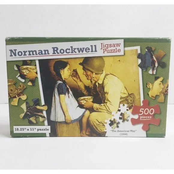 Norman Rockwell 500pcs Jigsaw Puzzle 