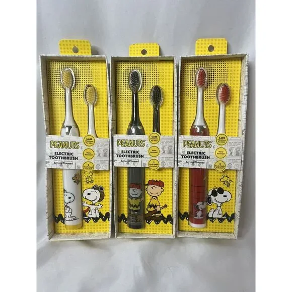 Peanuts Electric Toothbrushes Snoopy Charlie Brown 2024‎