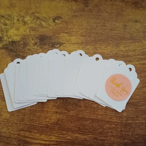 30 Blank tags/strings