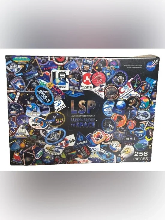 NASA LSP Launch Services Program EARTH'S BRIDGE TO SPACE 100 Pc Jigsaw Puzzle