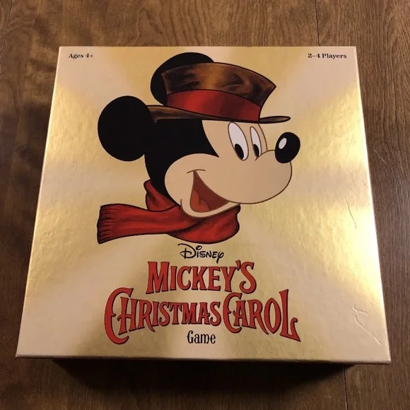 NEW 2022 Funko Games Disney Mickey’s Christmas Carol Game Ages 4+ 2-4 Players