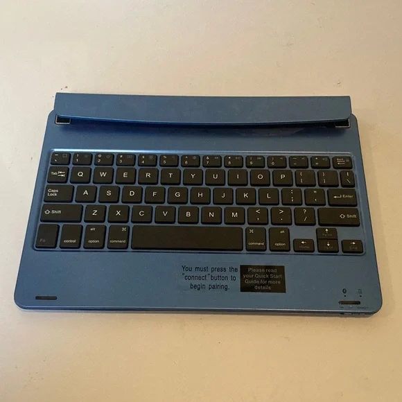 Bluetooth Keyboard for Tablets - Blue