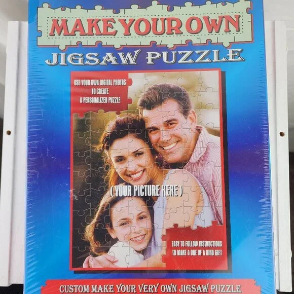 TDC Games Make Your Own Jigsaw Puzzle NWT