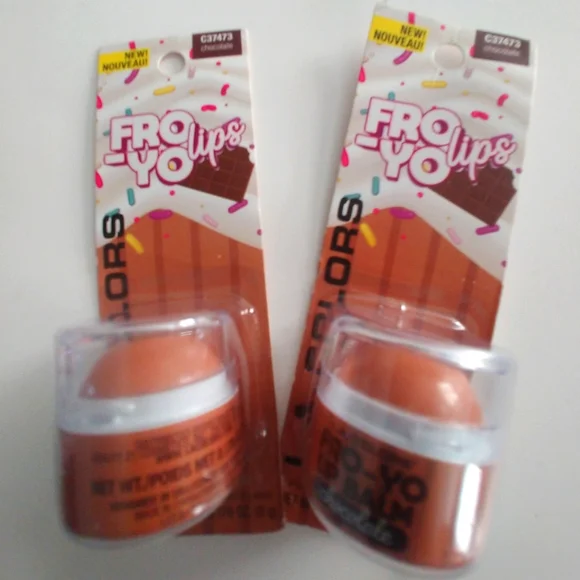 2 Set Chocolate Fro-Yo Lips Flavored Lip Balm