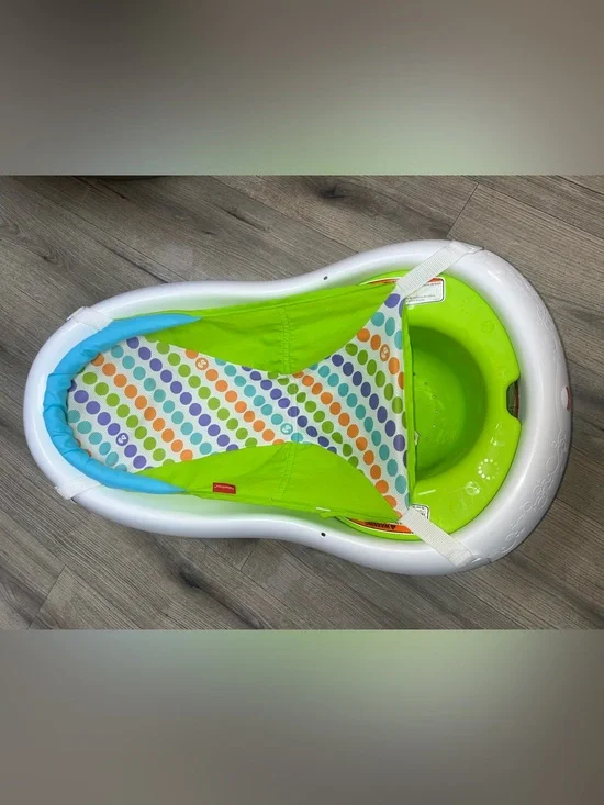 Fisher-Price Baby to Toddler 4-In-1 Sling ‘N Seat Tub w/Removable Infant Support