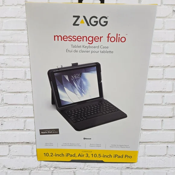 Black Tablet Keyboard Case for Enhanced Typing