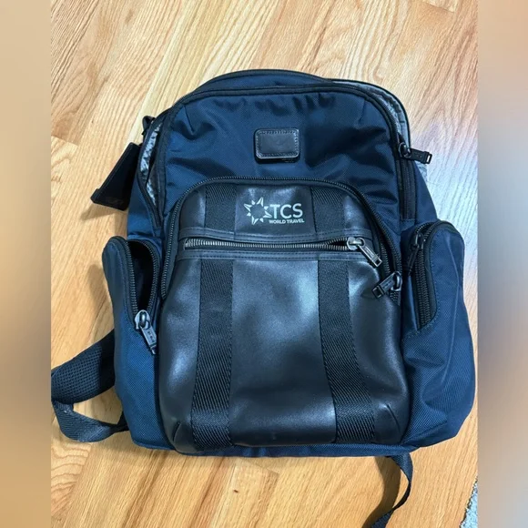 TUMI ALPHA BRAVO Nellis Backpack Durable Nylon Business & Travel Used