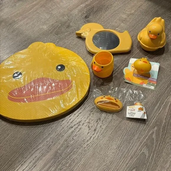 Kid's Duck Bath Set 6 Pieces
