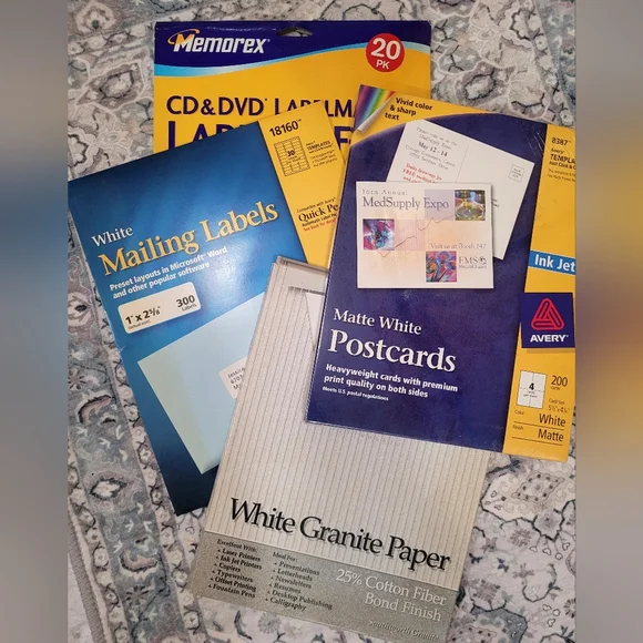 Assorted Pinter Paper Products