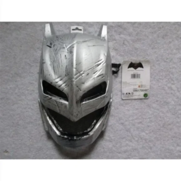 MENS BATMAN Mask Halloween Costume Superhero Dawn of Justice Batman vs Superman