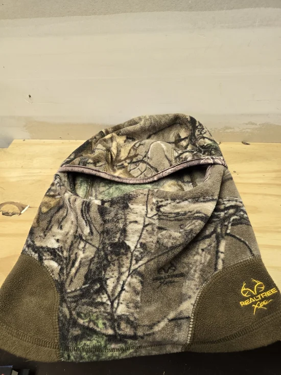 Realtree Camo Face Mask Balaclava in Brown Green Tan