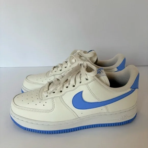 Nike Air Force 1 Low White University Blue Size 6Y Youth DC9486-104