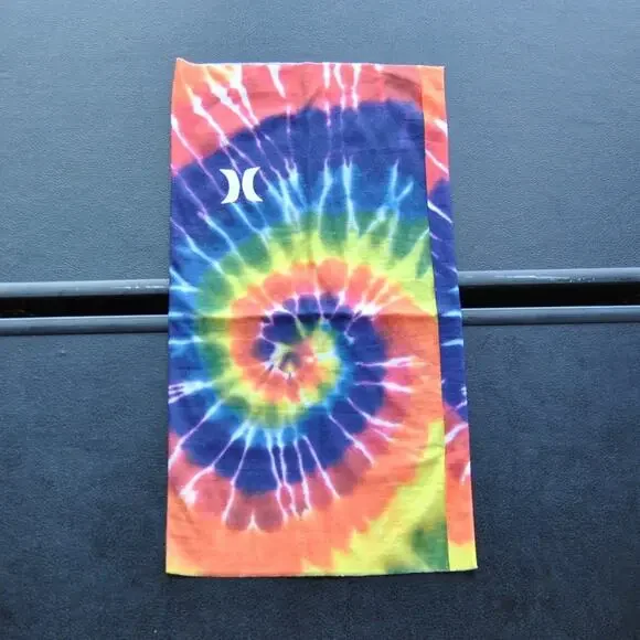 Hurley Rainbow Tie Dye Face Covering