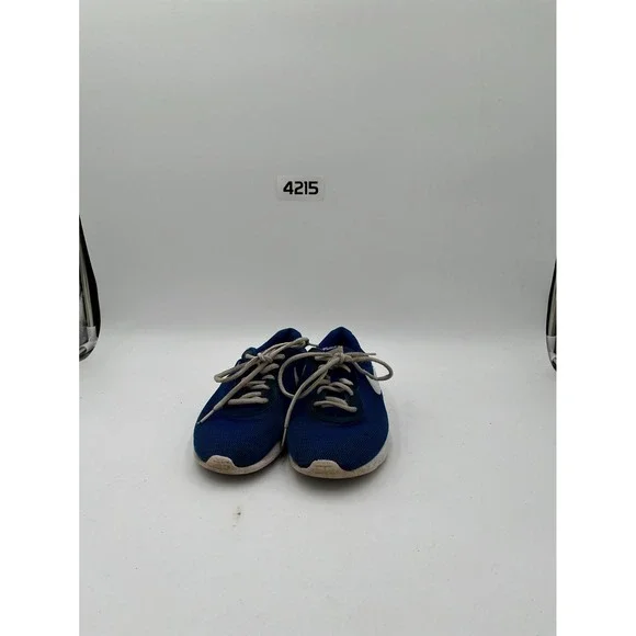 Nike Tanjun AR9864-400 Running Sneakers Big Kids US 6YW Blue White Mesh Lace Up
