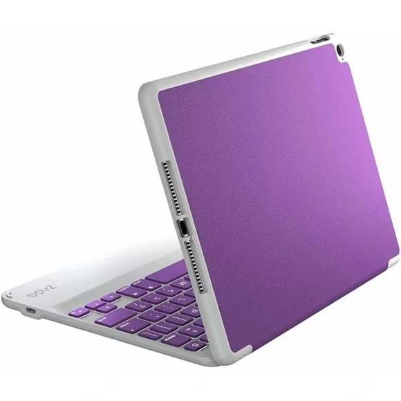 New Zagg Folio Case Hinged with Bluetooth Keyboard for iPad Air 2