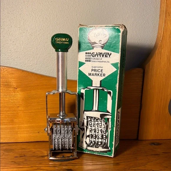 Garvey Supreme Price Marker NWT