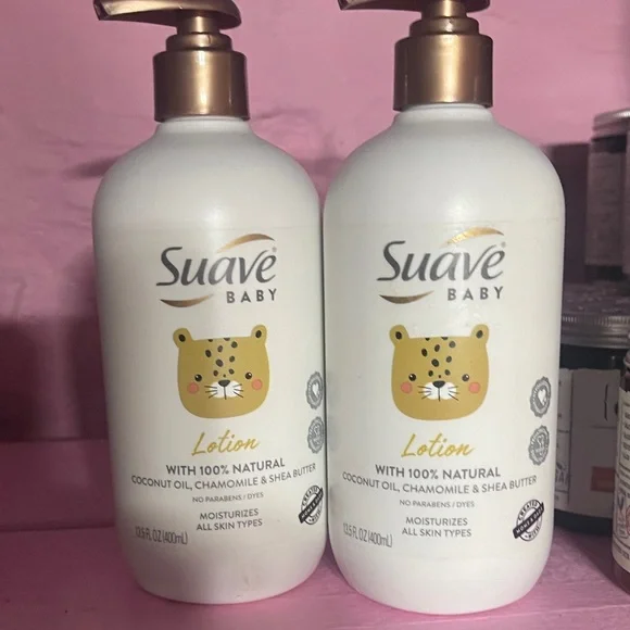 2 Suave Baby Lotion with Coconut Oil and Chamomile -