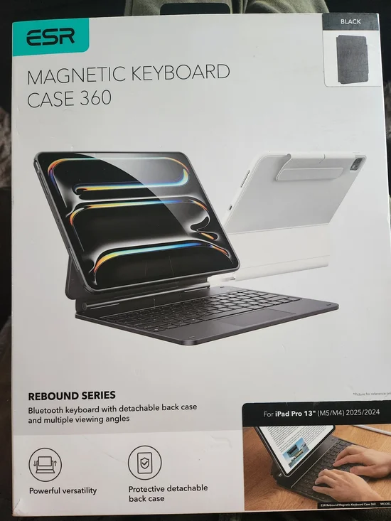 ESR Magnetic Keyboard Case 360 for iPad Pro 13