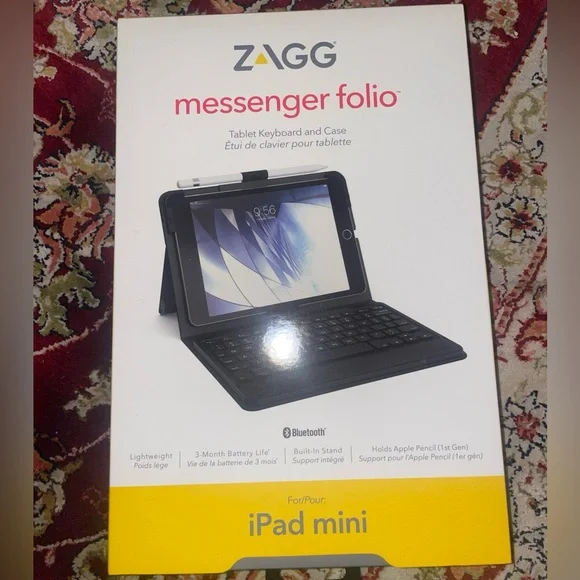 NEW ZAGG Messengerr Folio for iPad mini