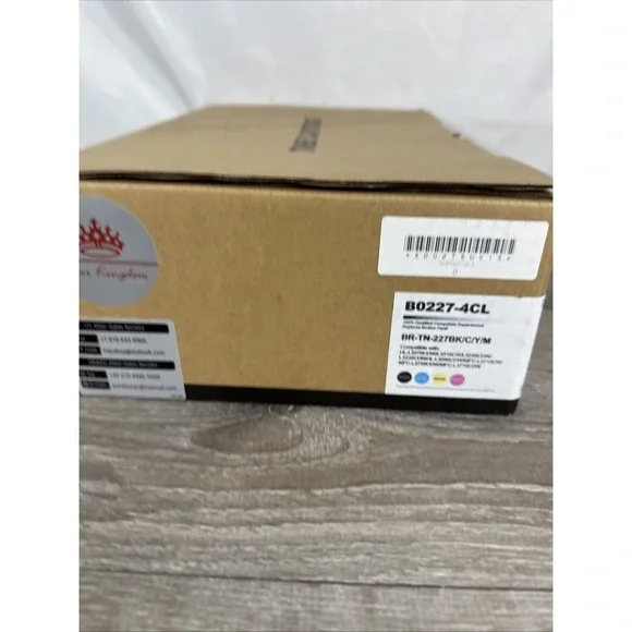 4 Pack TN227 Toner Cartridge Compatible With Brother MFC-L3770CDW HL-L3270CDW
