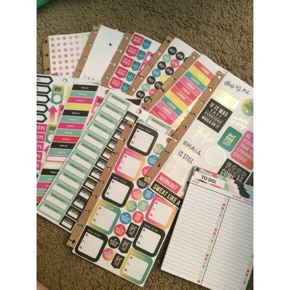 11 Planner Organizational and Note Pad Stickers B13
