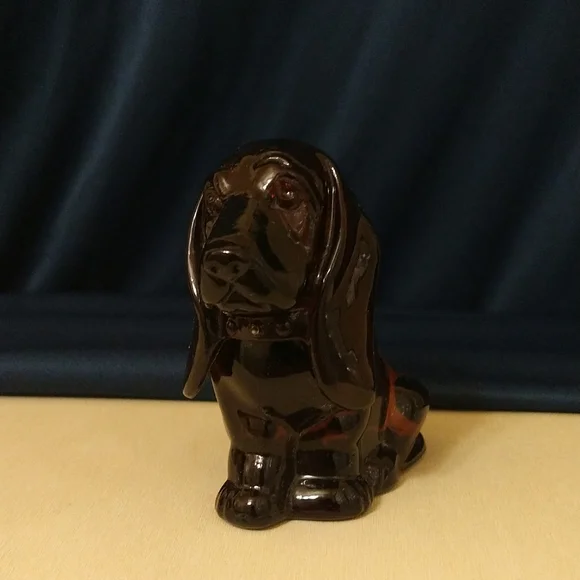 Vintage Avon Baby Bassett Hound Bottle Sweet Honesty Cologne Full