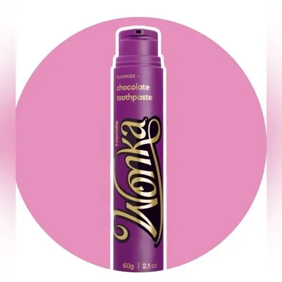 hismile Wonka Chocolate Fluoride Toothpaste - stocking stuffer - 3 available