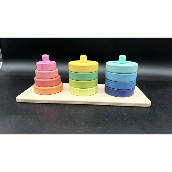 Lovevery Twist & Pivot Pattern Puzzle Wooden Montessori Toy The Investigator