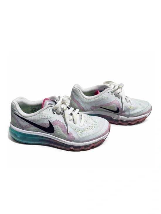 Nike Pink and White Sneakers