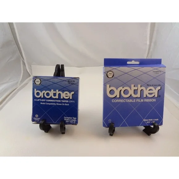 New Brother 6 Lift Off Correction Tapes & Brother 7020 Correctable Film Typewrit