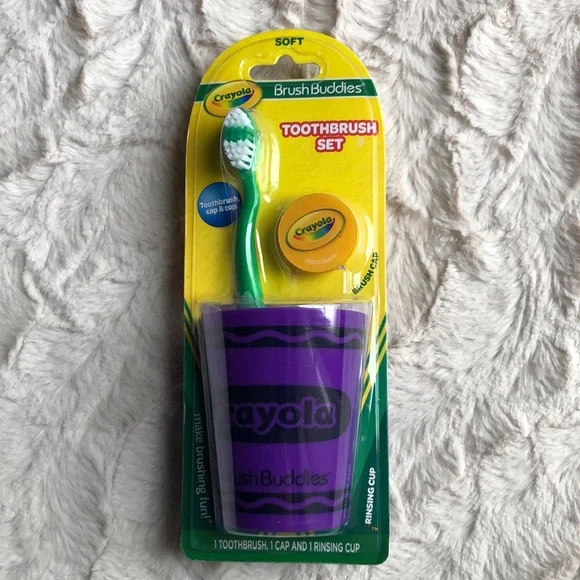 CRAYOLA Kids Toothbrush Set