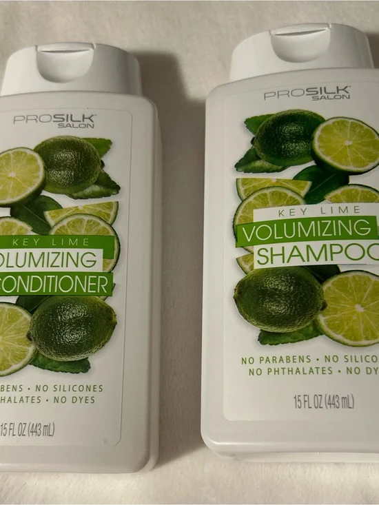 Prosilk Salon Volumizing Key Lime Shampoo And Conditioner Set 15 FI Oz