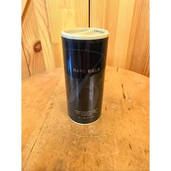 Avon Rare Gold Shimmering Perfumed Talc Body Powder 1.4 oz New sealed (7764)