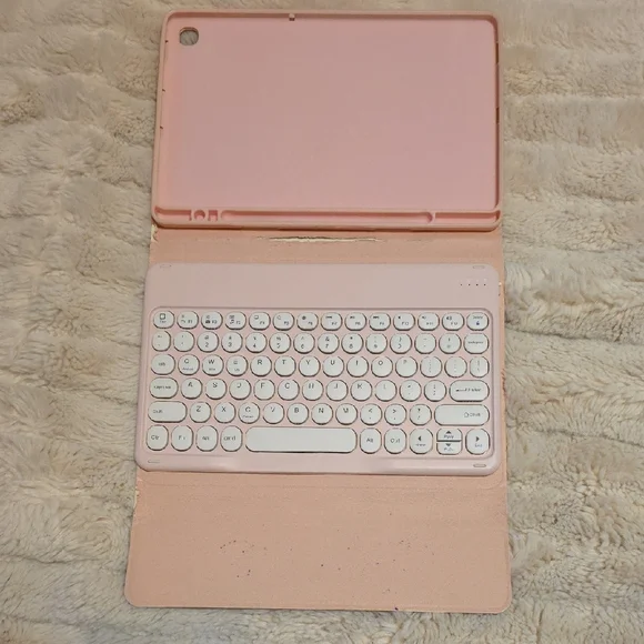 Pink Tablet Case with Keyboard CASE WITH KEYBOARD for GALAXY TAB S6 LITE TABLET