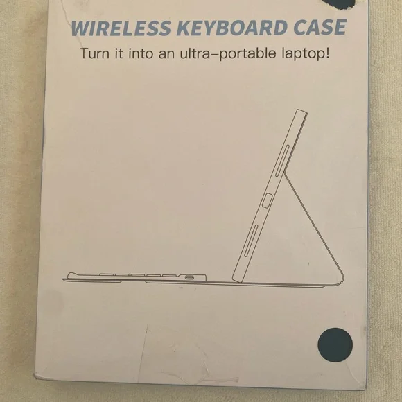 Wireless Keyboard Case - Black