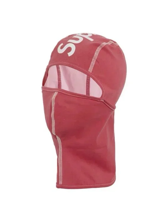 Supreme SS25 Logo Lightweight Poly Balaclava Red One Size New