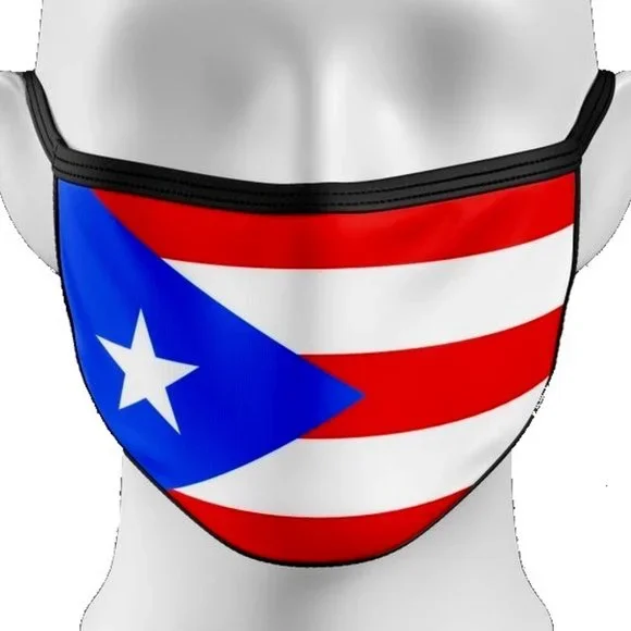 PUERTO RICO FLAG - Face Mask